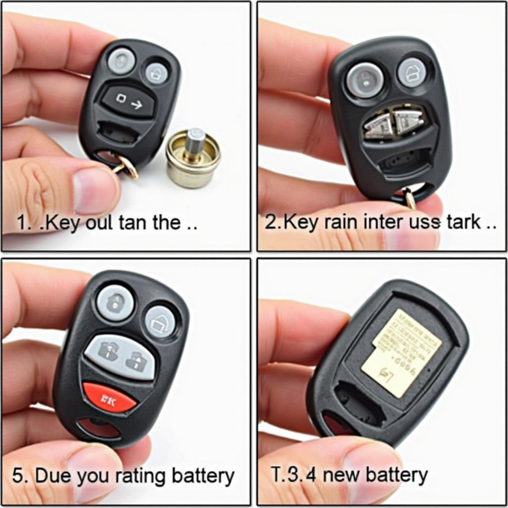 Replacing a 2006 Chevy HHR Key Fob Battery