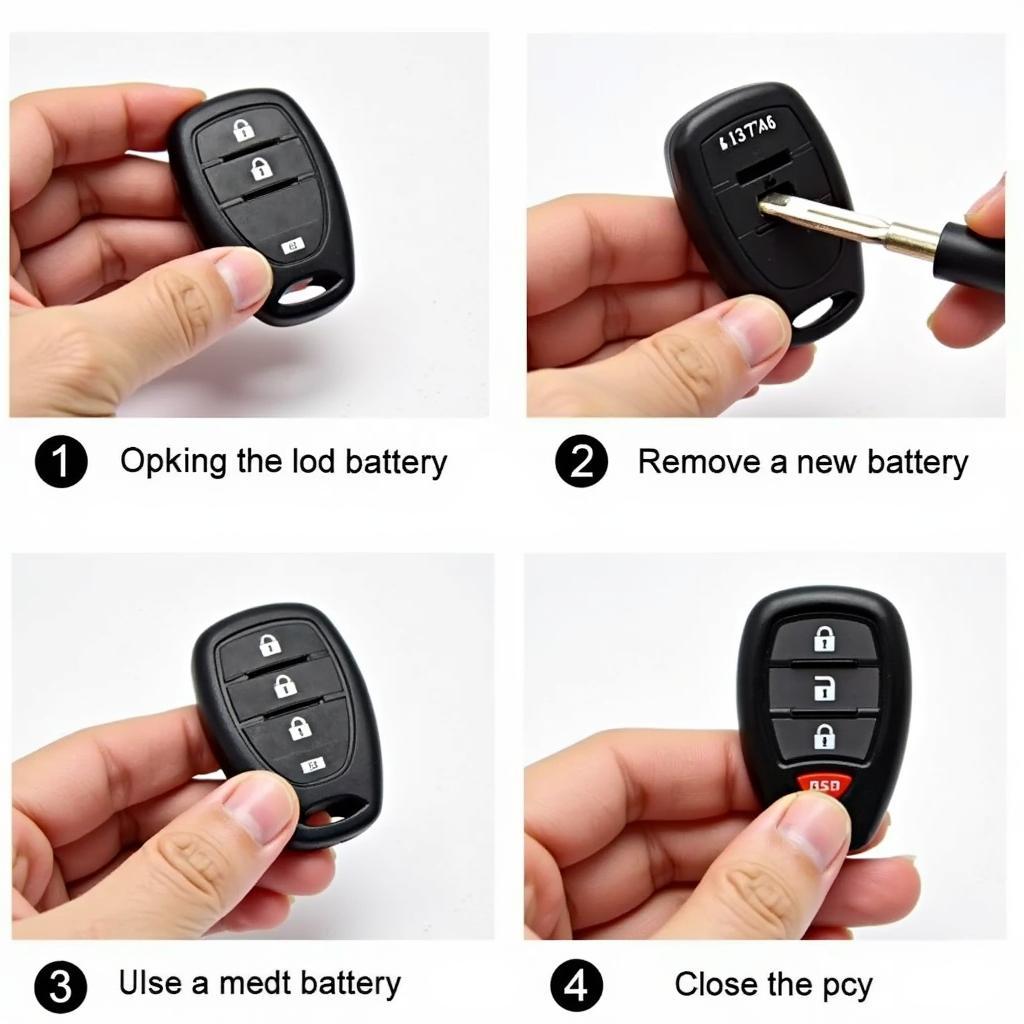 Replacing the 2006 Mazda MX5 Key Fob Battery