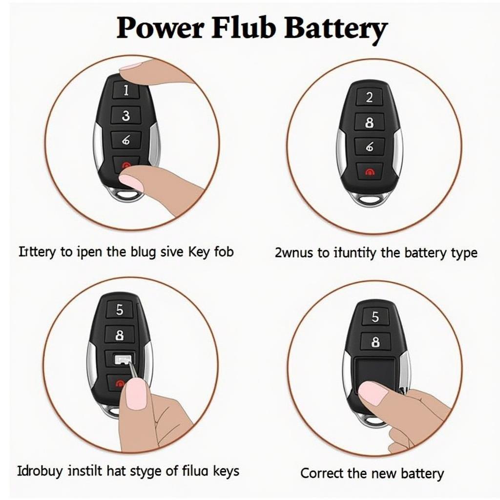 Step-by-step guide on replacing the battery in a 2008 GMC Acadia key fob