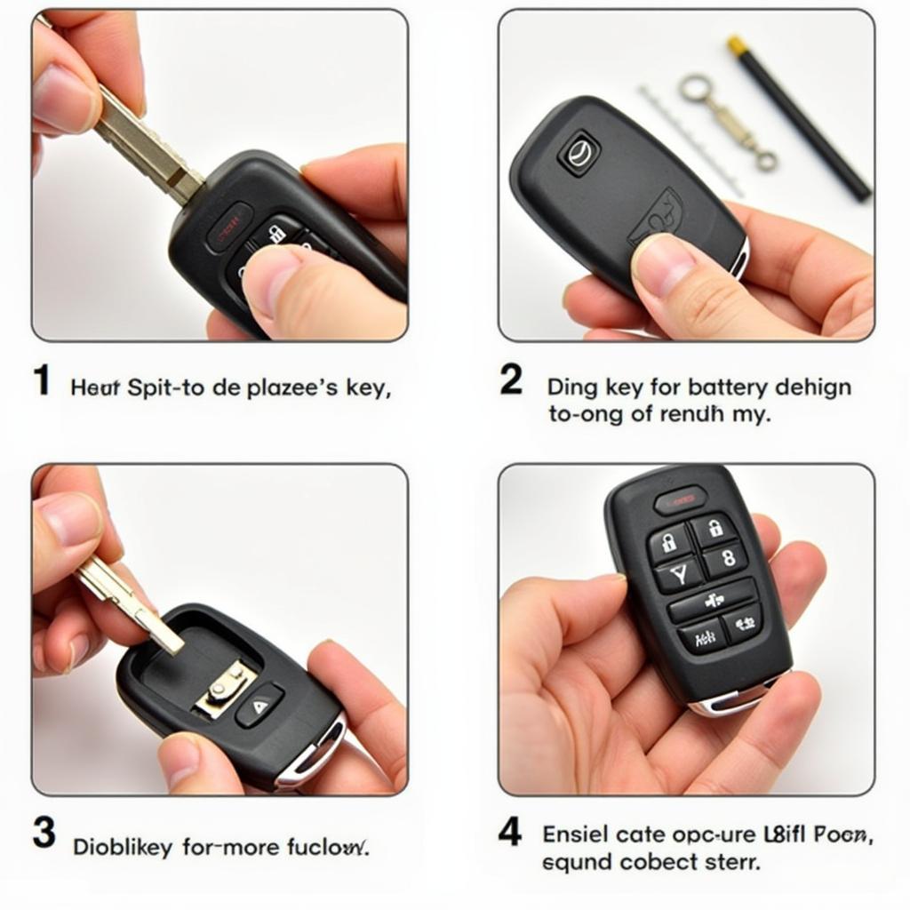 Replacing 2009 Mazda CX-9 Key Fob Battery