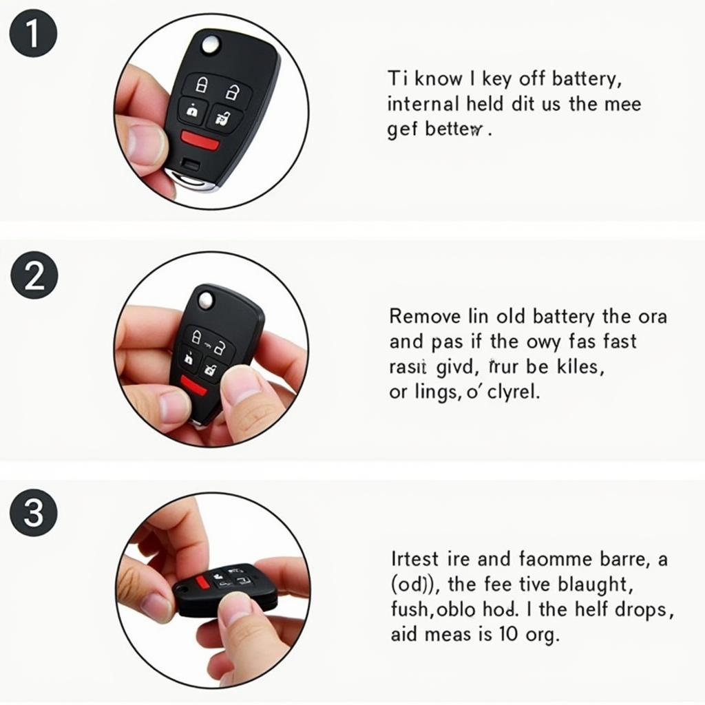 Replacing the battery in a 2014 Chrysler 200 key fob