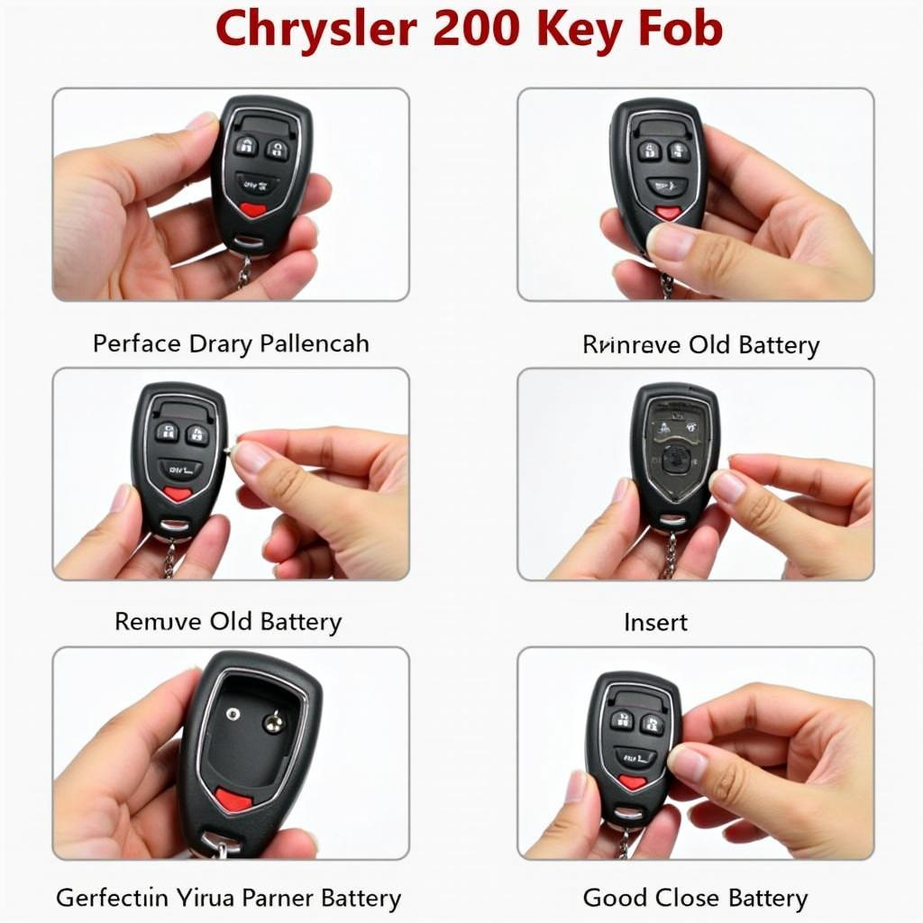 Replacing 2015 Chrysler 200 Key Fob Battery