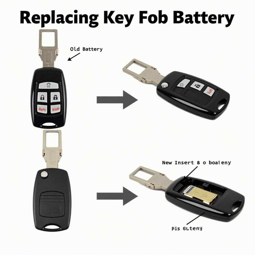 Replacing the Battery in a 2016 Dodge Journey Key Fob