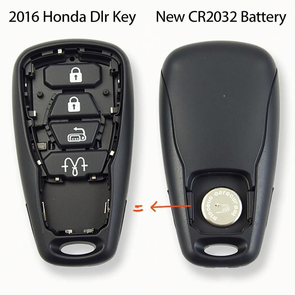 Replacing the Battery in a 2016 Honda Key Fob