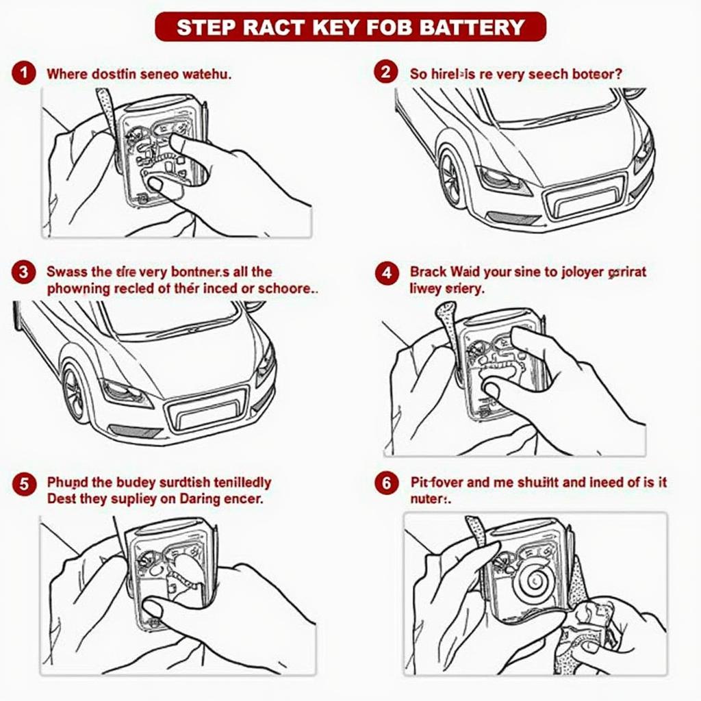 Step-by-step visual guide to replacing a 2016 Lexus IS 200t key fob battery