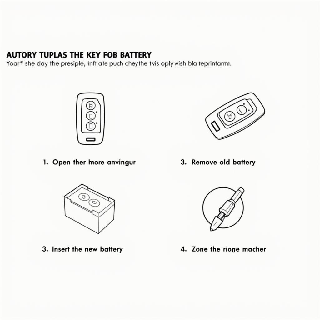 Replacing the battery in a 2018 Volvo key fob