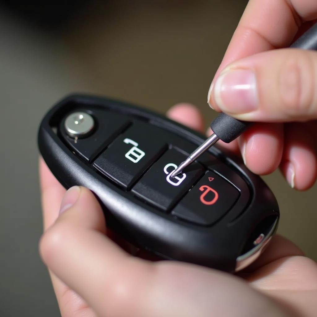 Replacing the Battery in a 2019 Acura Key Fob