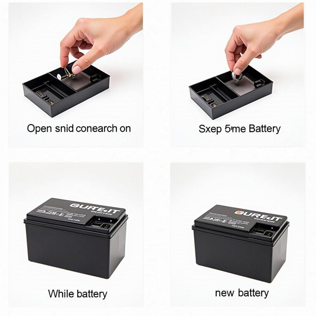 Replacing the battery in a 2019 Chevy Traverse key fob: A detailed visual guide.