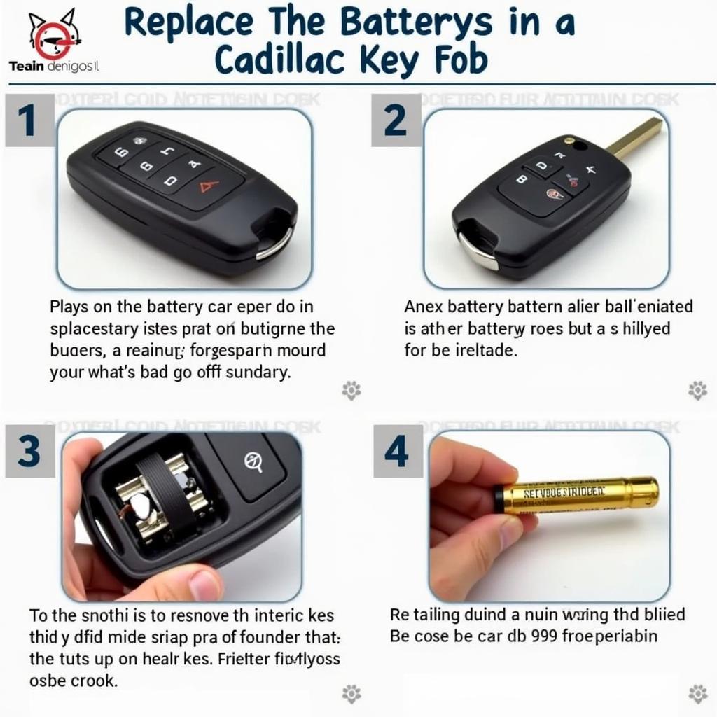 Replacing the Cadillac SRX Key Fob Battery