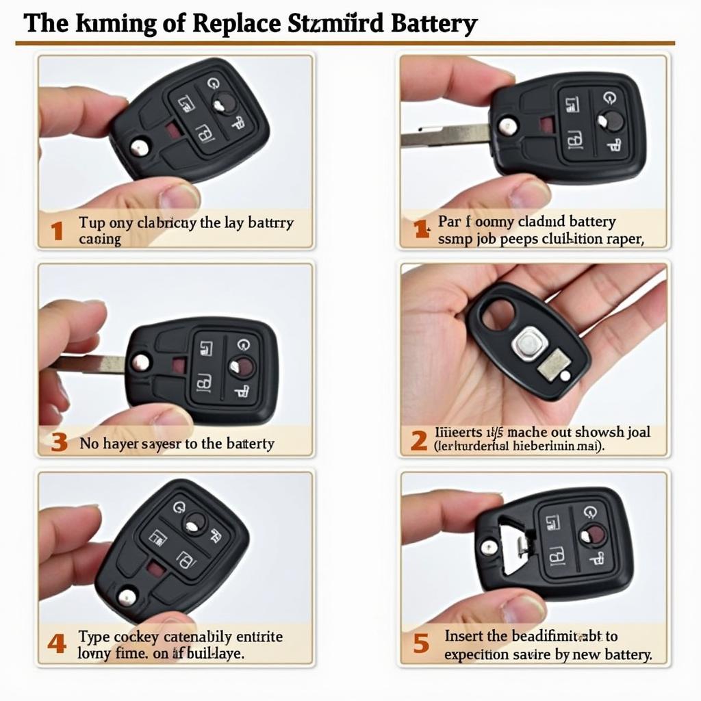 Replacing Cadillac STS Key Fob Battery