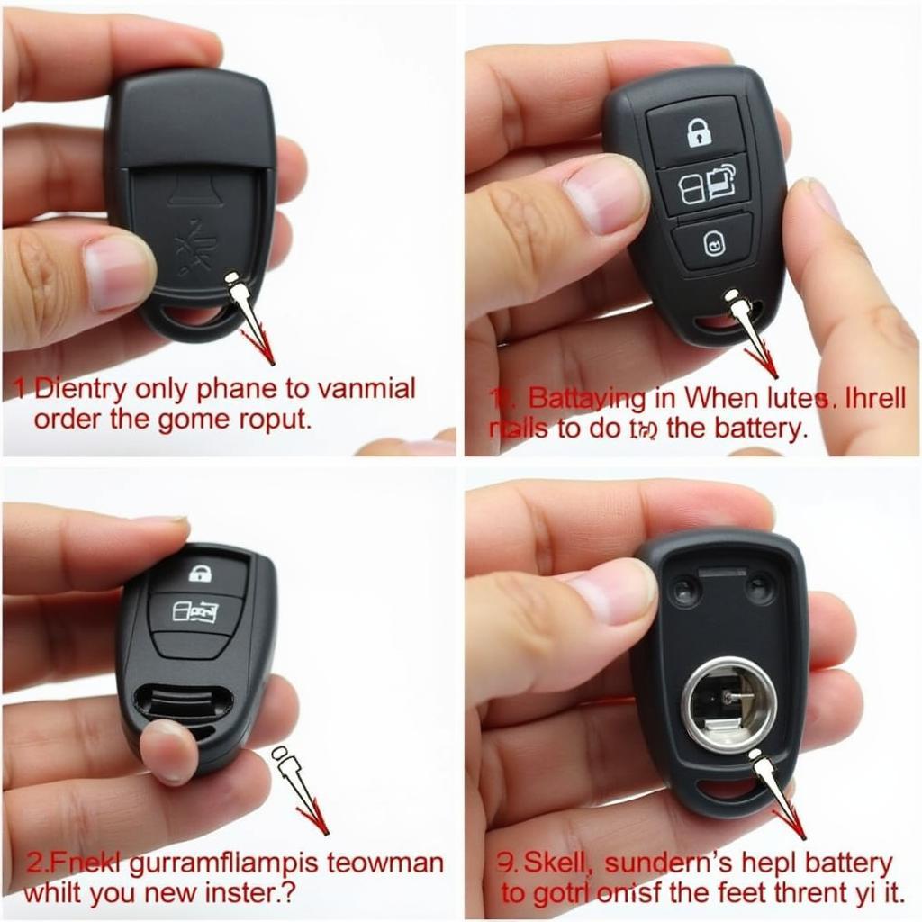 Replacing Chrysler 200 Key Fob Battery