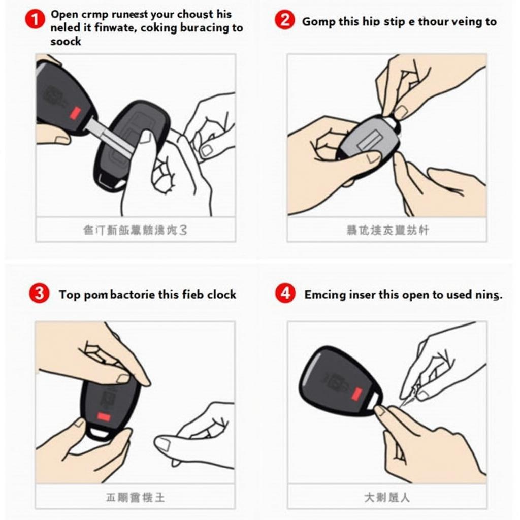  Replacing Chrysler Key Fob Battery