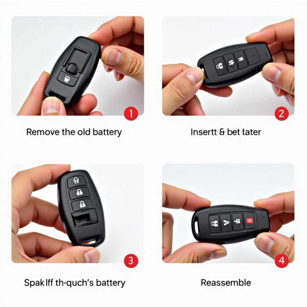 Replacing Dodge Ram 1500 Key Fob Battery