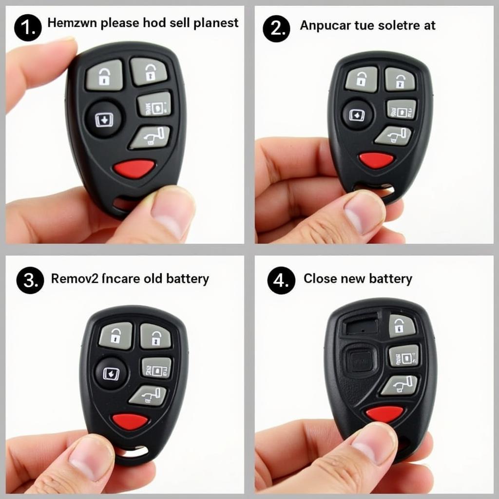 Replacing the Battery in a Honda Odyssey Key Fob