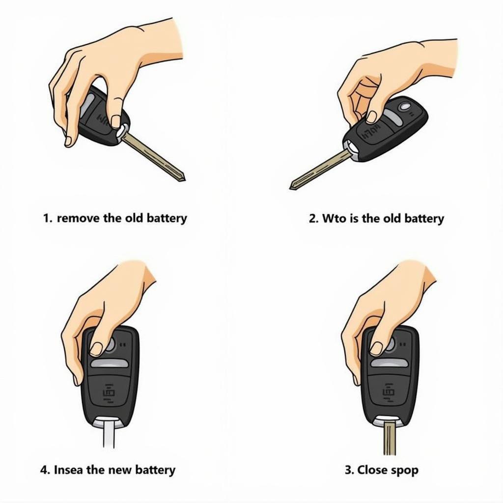 Steps to replace a 2012 Hyundai Elantra Limited key fob battery