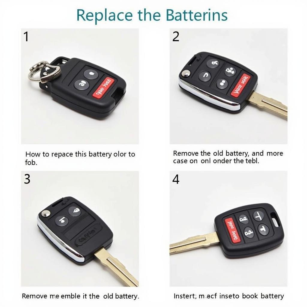 Replacing a Key Fob Battery