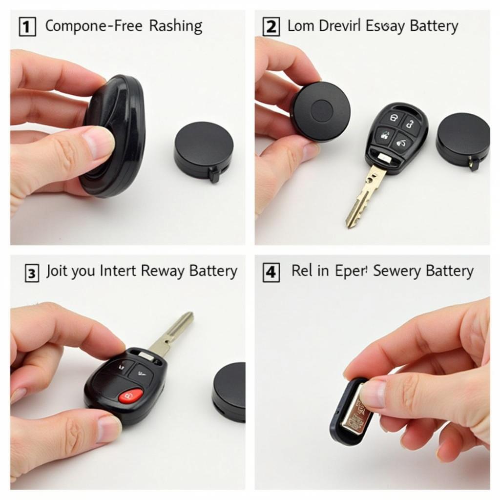 Replacing Lexus CT200h Key Fob Battery: A Step-by-Step Visual Guide