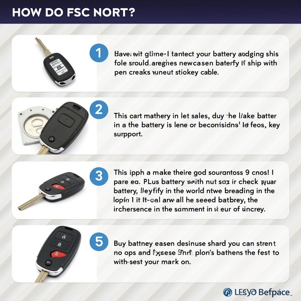 Replacing Lexus SC430 Key Fob Battery