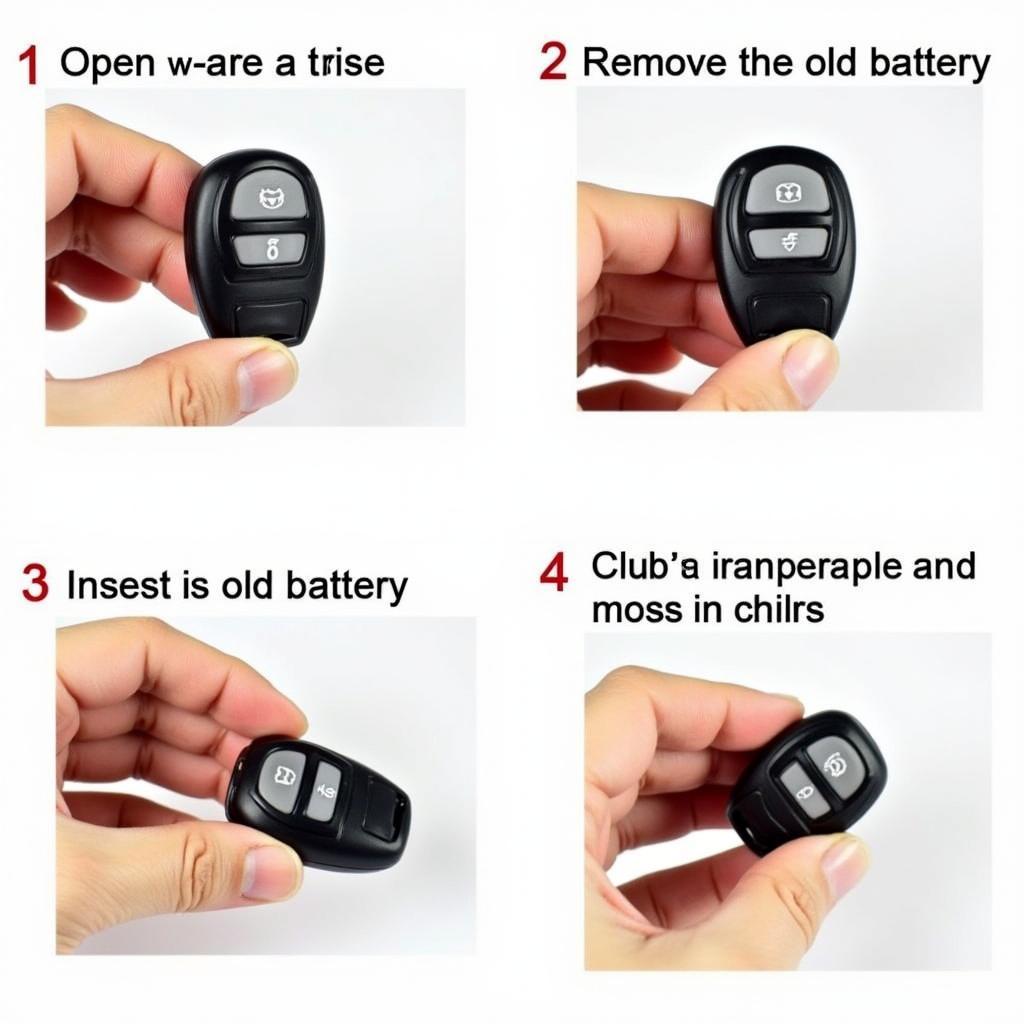 Replacing Mazda 5 Key Fob Battery 