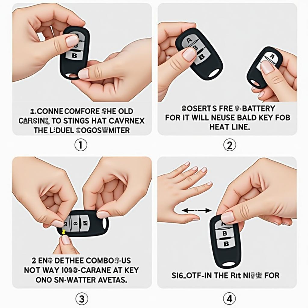 Replacing Mercedes B Class Key Fob Battery