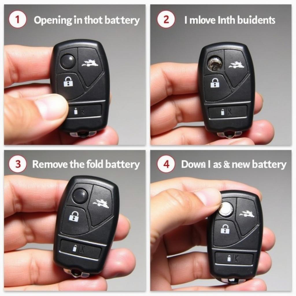 Replacing Subaru Key Fob Battery