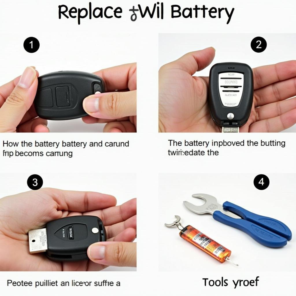 Replacing Subaru Outback Flip Key Fob Battery