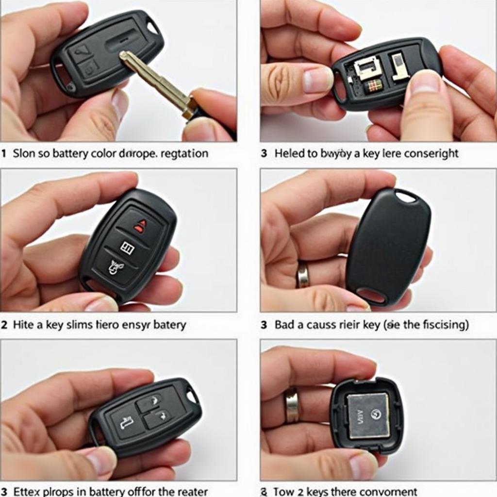 Replacing Volvo XC60 Key Fob Battery