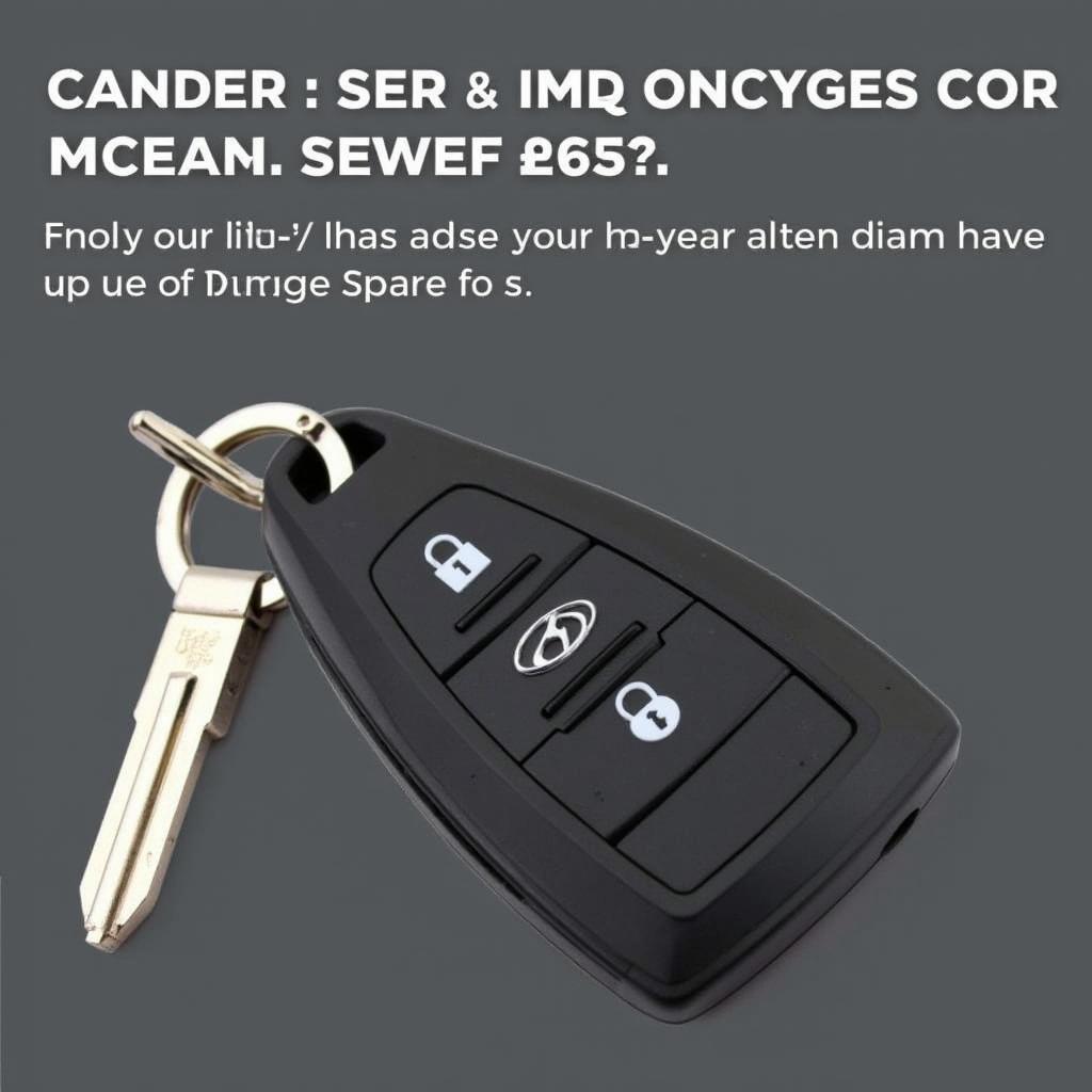 Spare Hyundai Key Fob