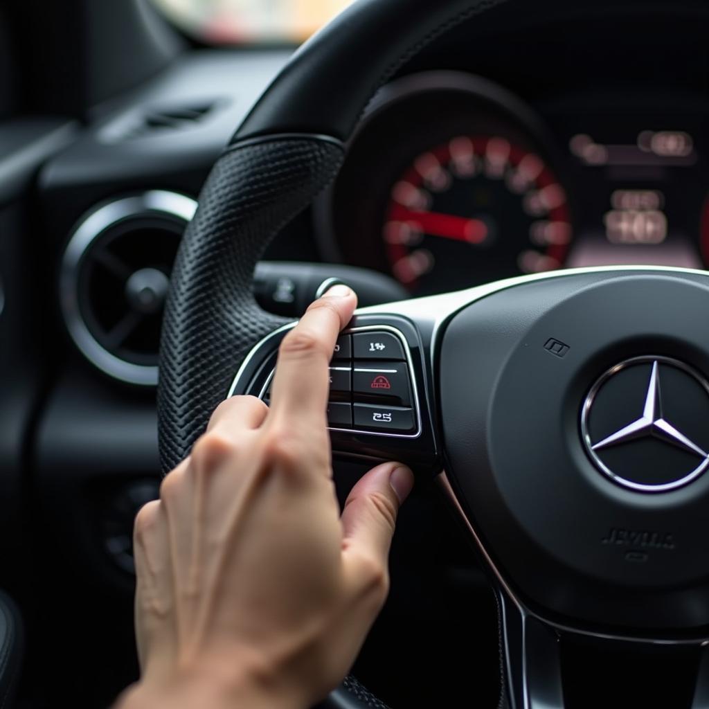 Starting a Mercedes-Benz with a Key Fob