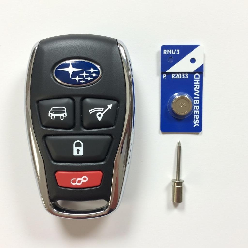 Subaru Ascent Key Fob and Battery Replacement Tools