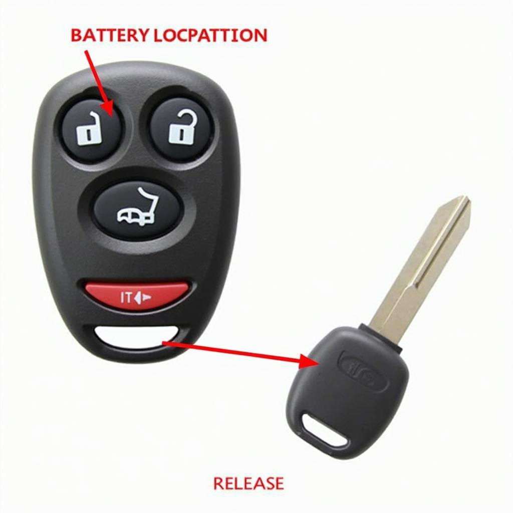 Subaru Forester 2012 Key Fob Battery Location