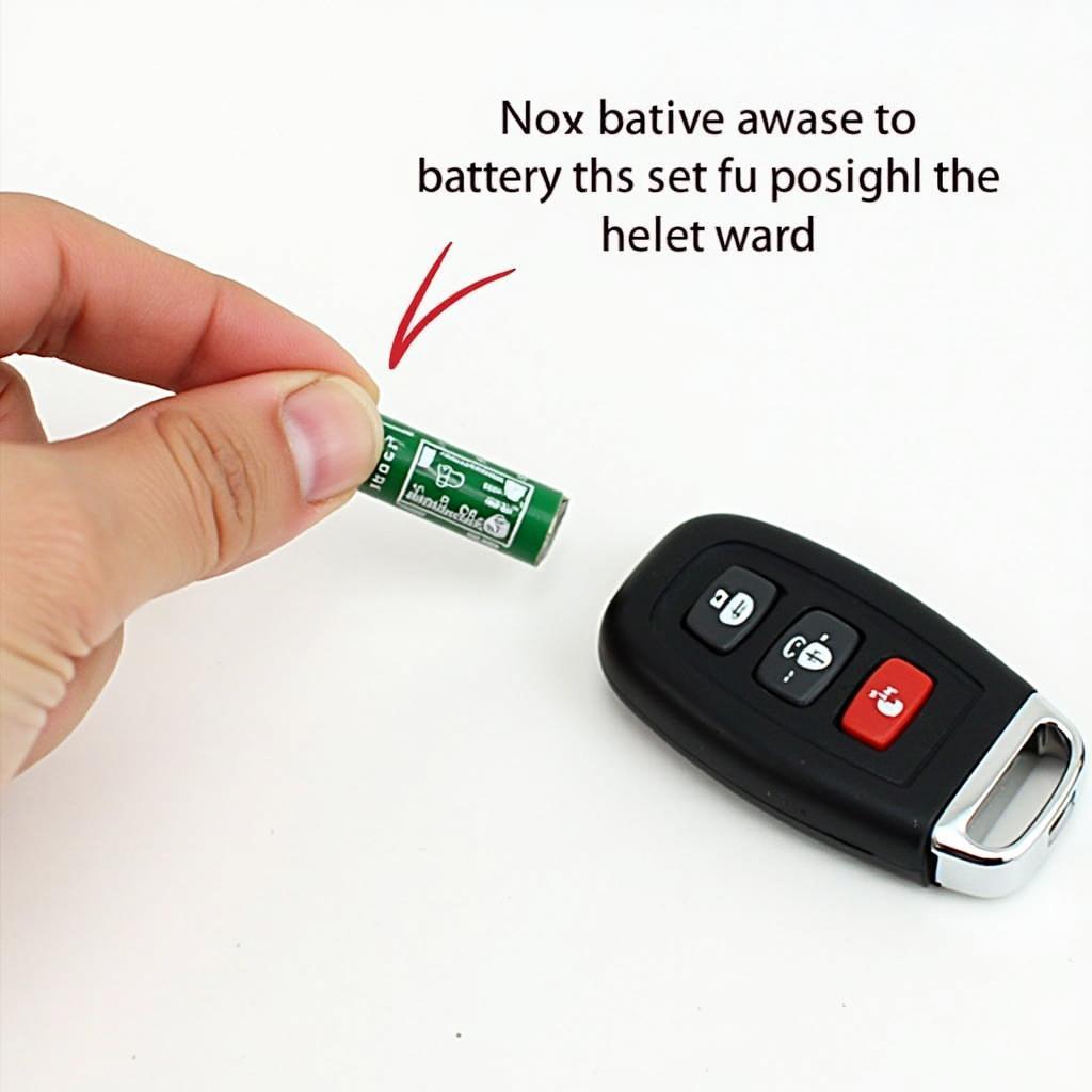 Installing a CR2032 Battery in a Subaru Forester Key Fob