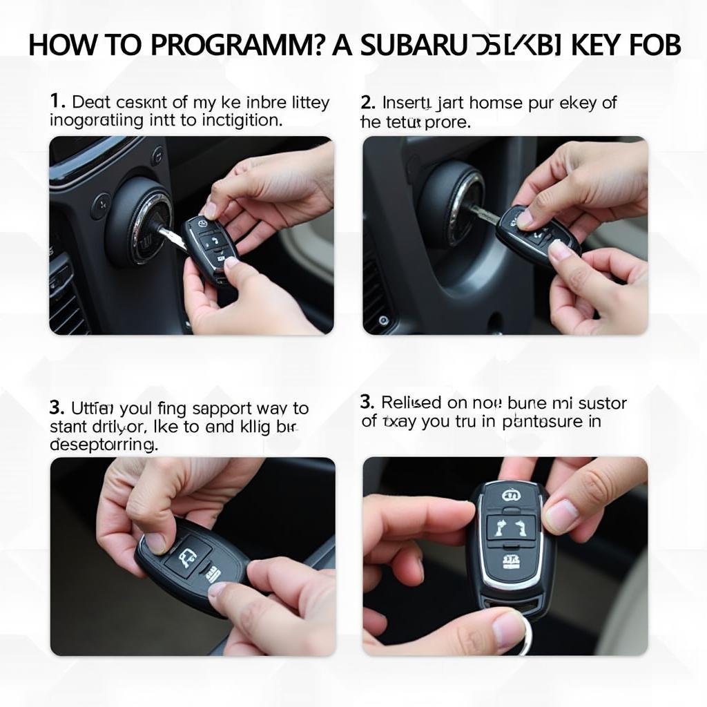 Programming a Subaru Forester Key Fob