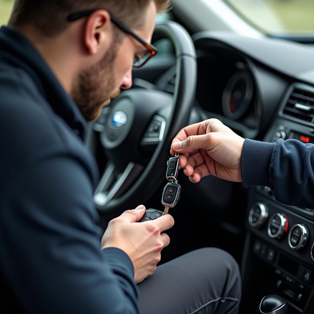 Subaru Forester key replacement