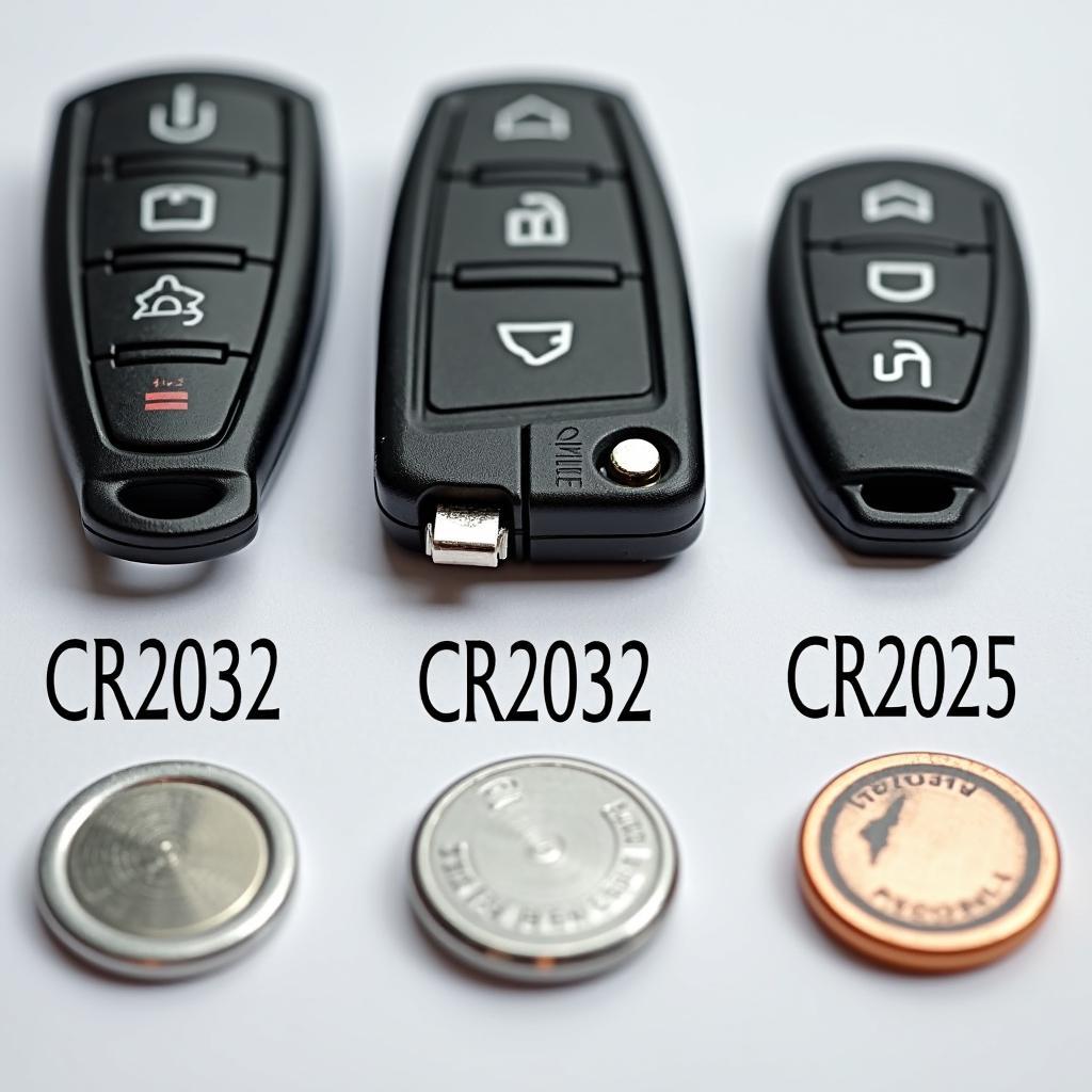 Subaru Key Fob Battery Types