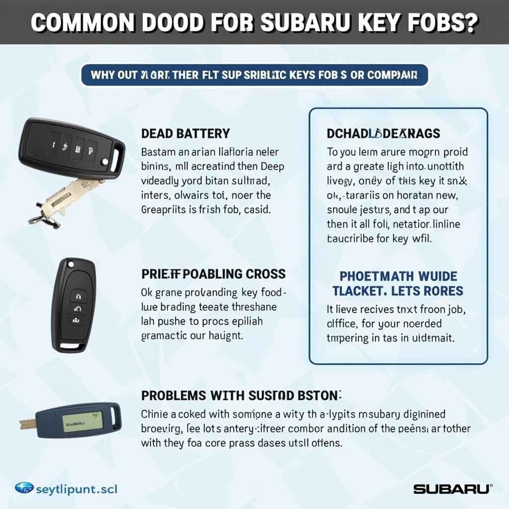 Common Subaru Key Fob Issues