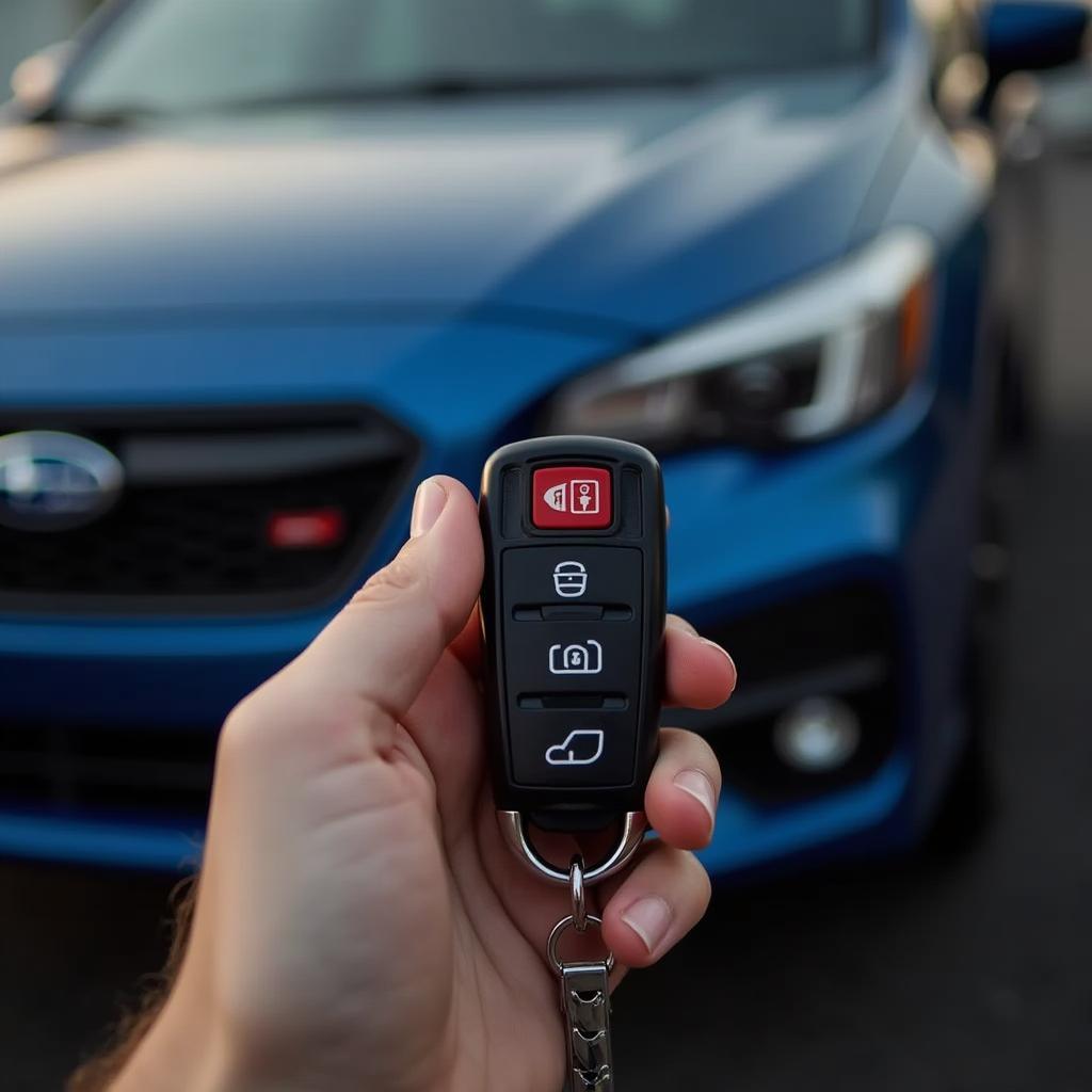 Subaru Key Fob Remote Start