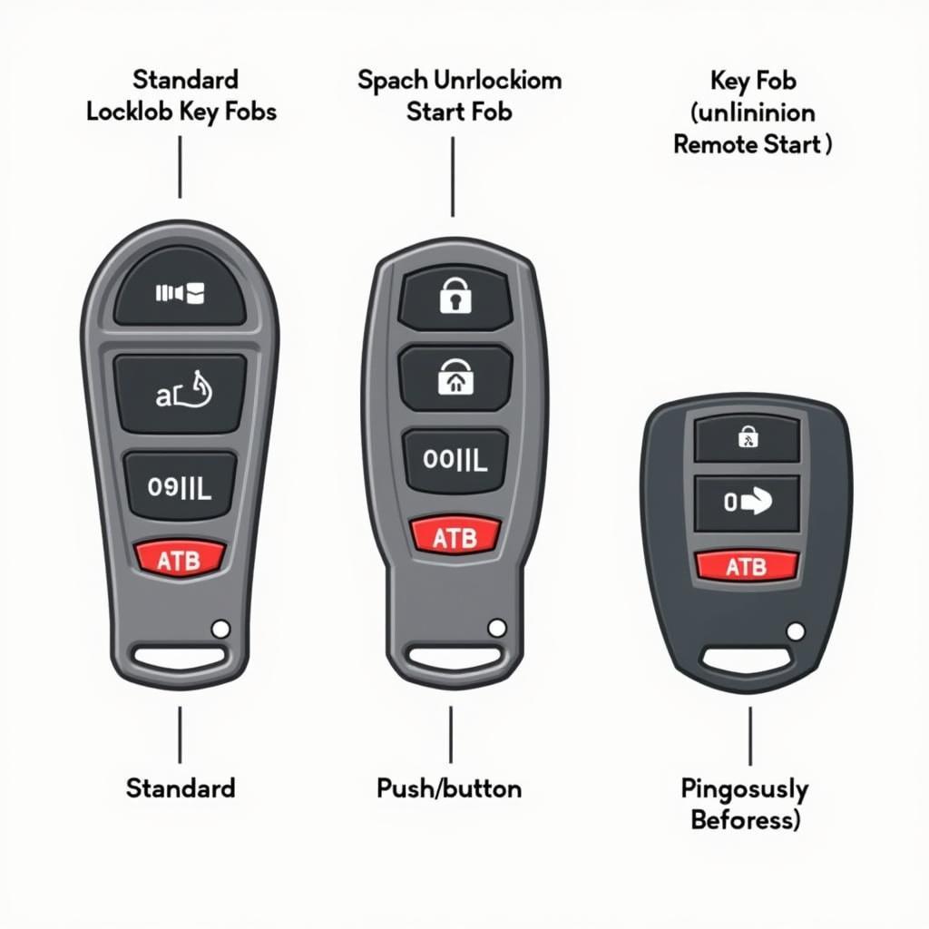 Types of Subaru Key Fobs