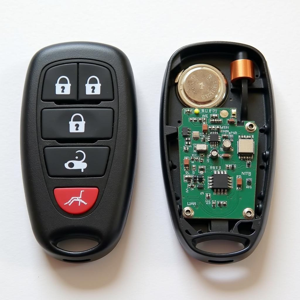 Repairing a Subaru Legacy GT Key Fob