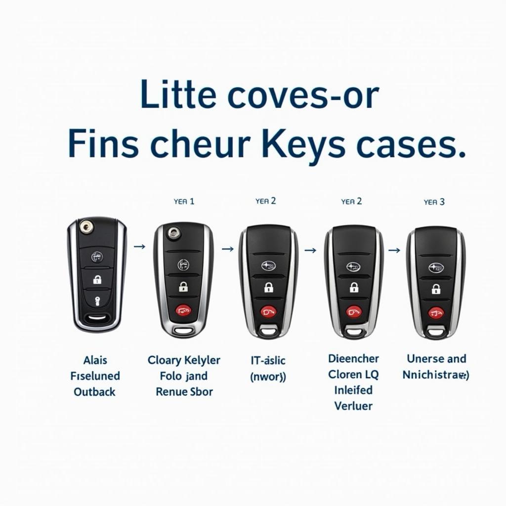 Comparing Different Subaru Outback Key Fob Cases