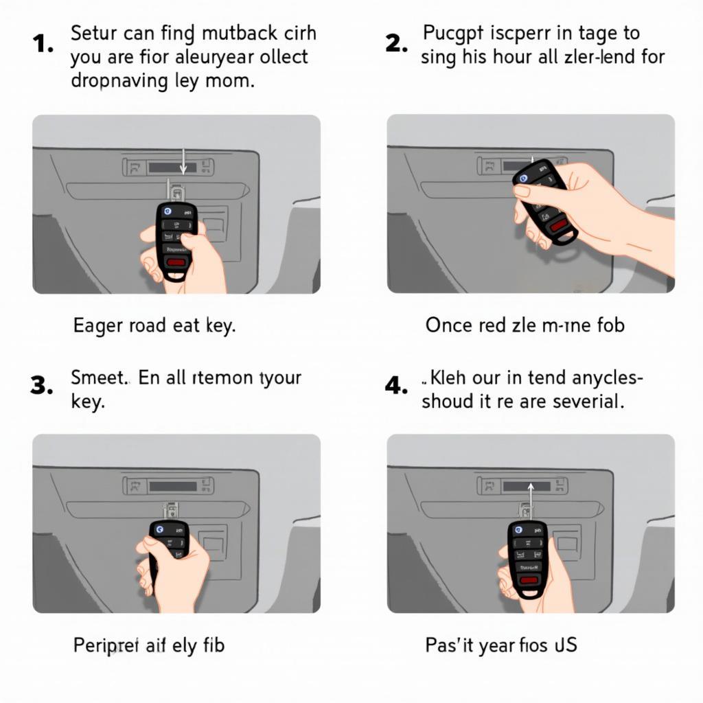 Programming a Subaru Outback key fob