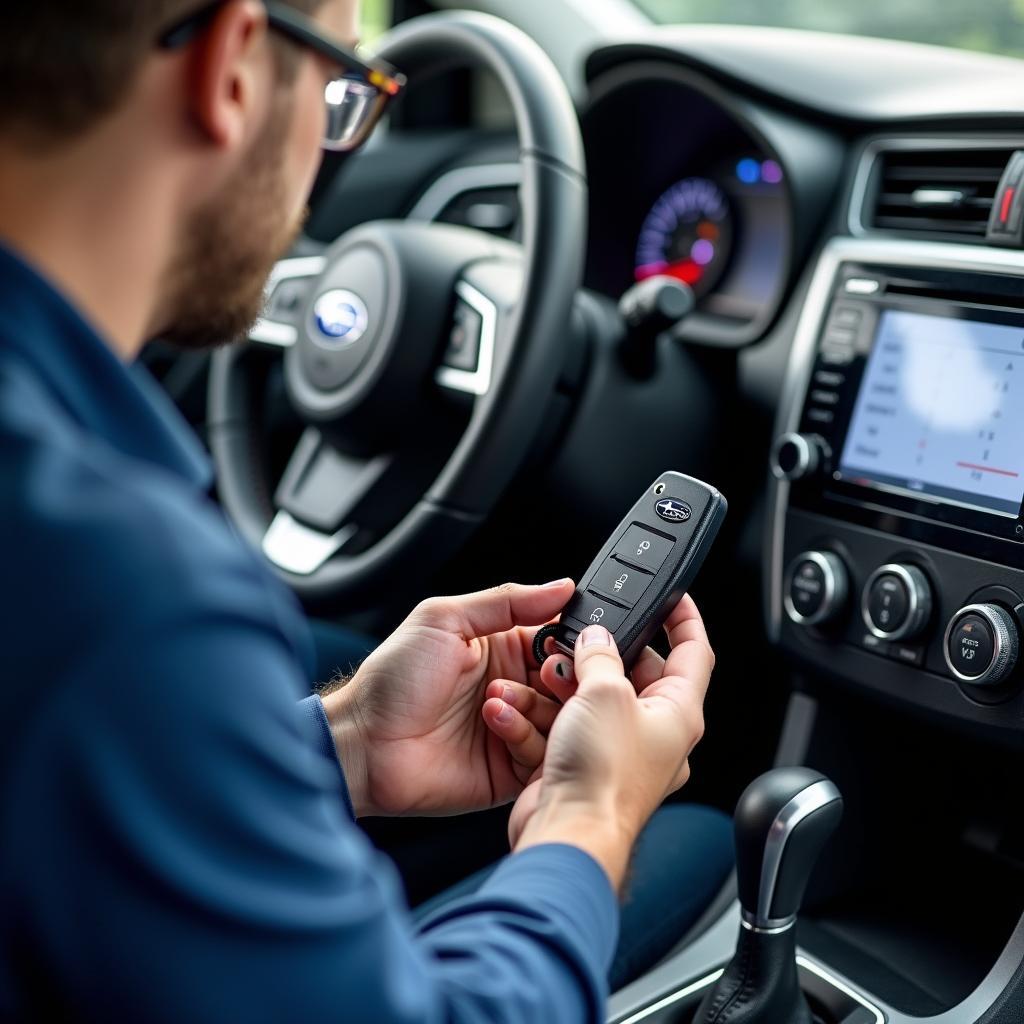 Subaru Outback Key Fob Programming