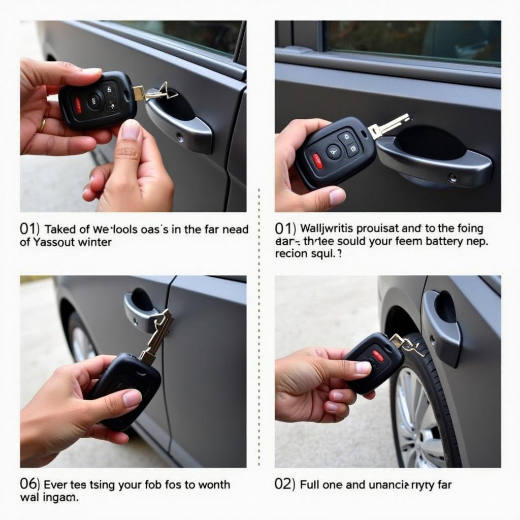 Testing VW Passat Key Fob