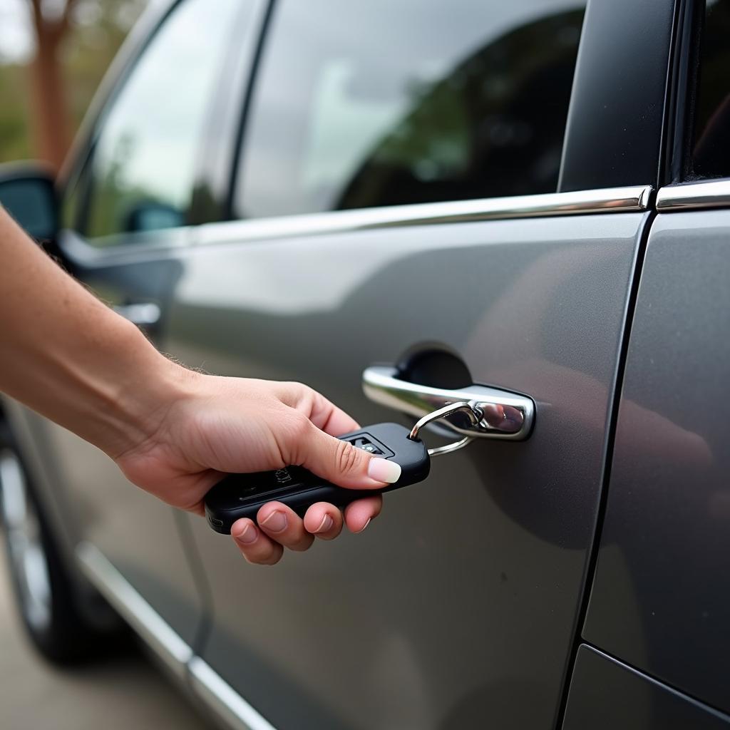 Testing the Functionality of a Chrysler Pacifica Key Fob