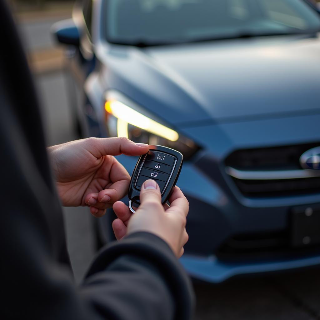 Testing a Subaru Key Fob