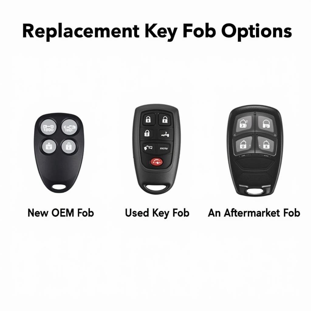 Toyota Avalon Key Fob Replacement Options