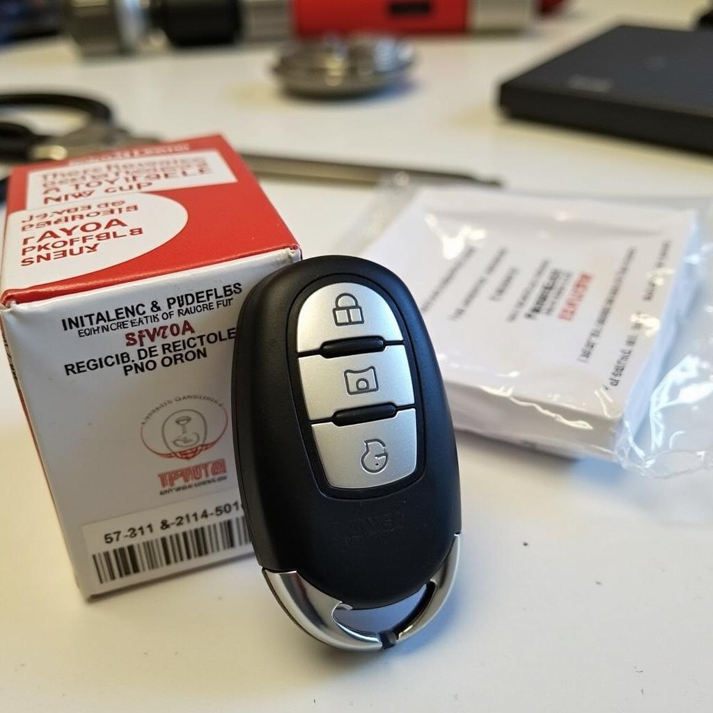 Replacing the Key Fob for a 2011 Toyota Camry