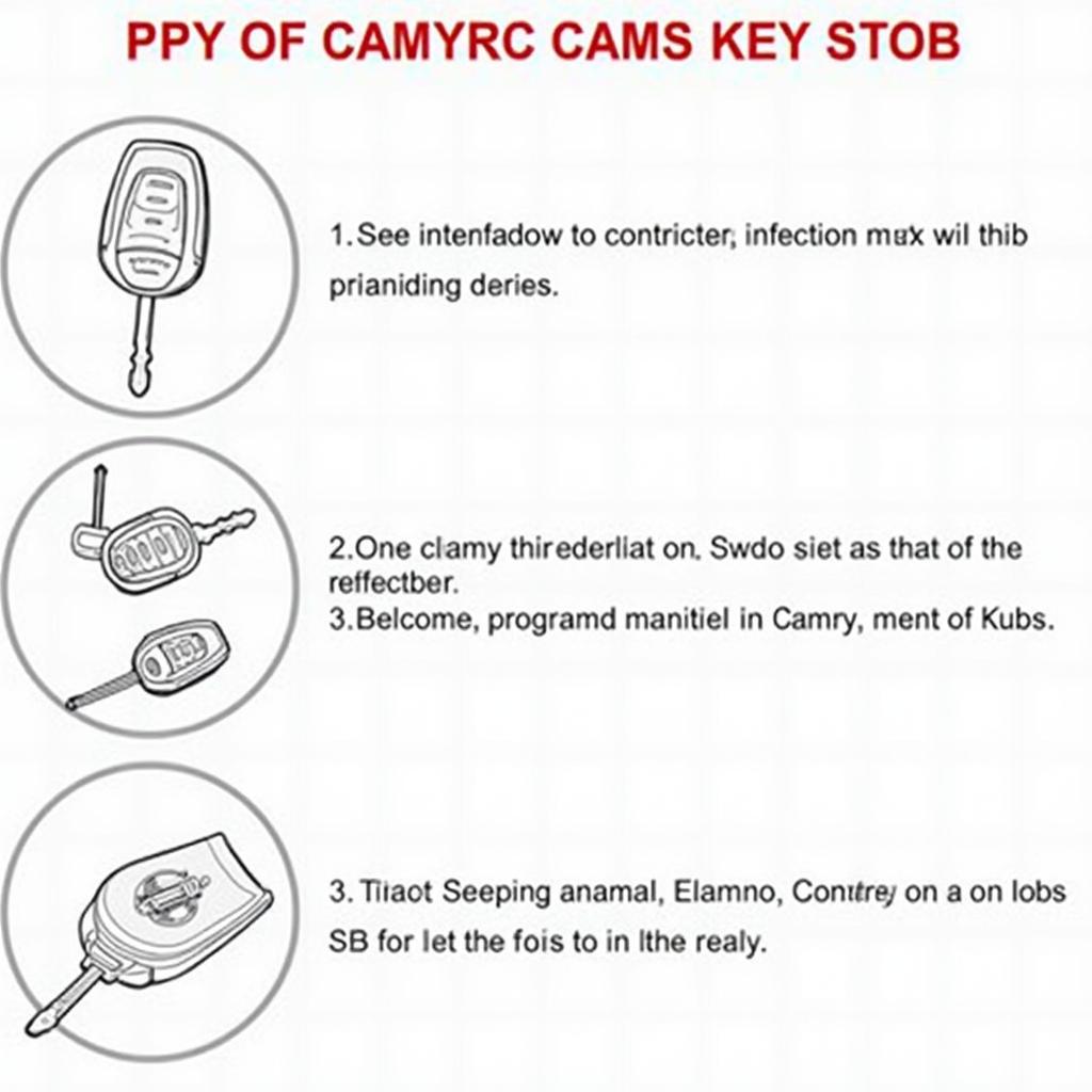 Step-by-Step Key Fob Programming for Toyota Camry