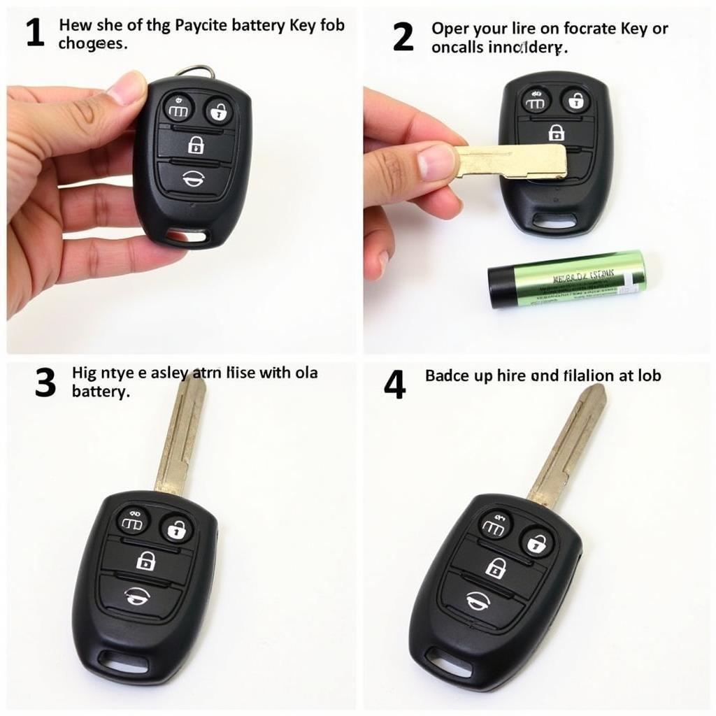 Replacing the Battery in a Toyota Corolla Key Fob