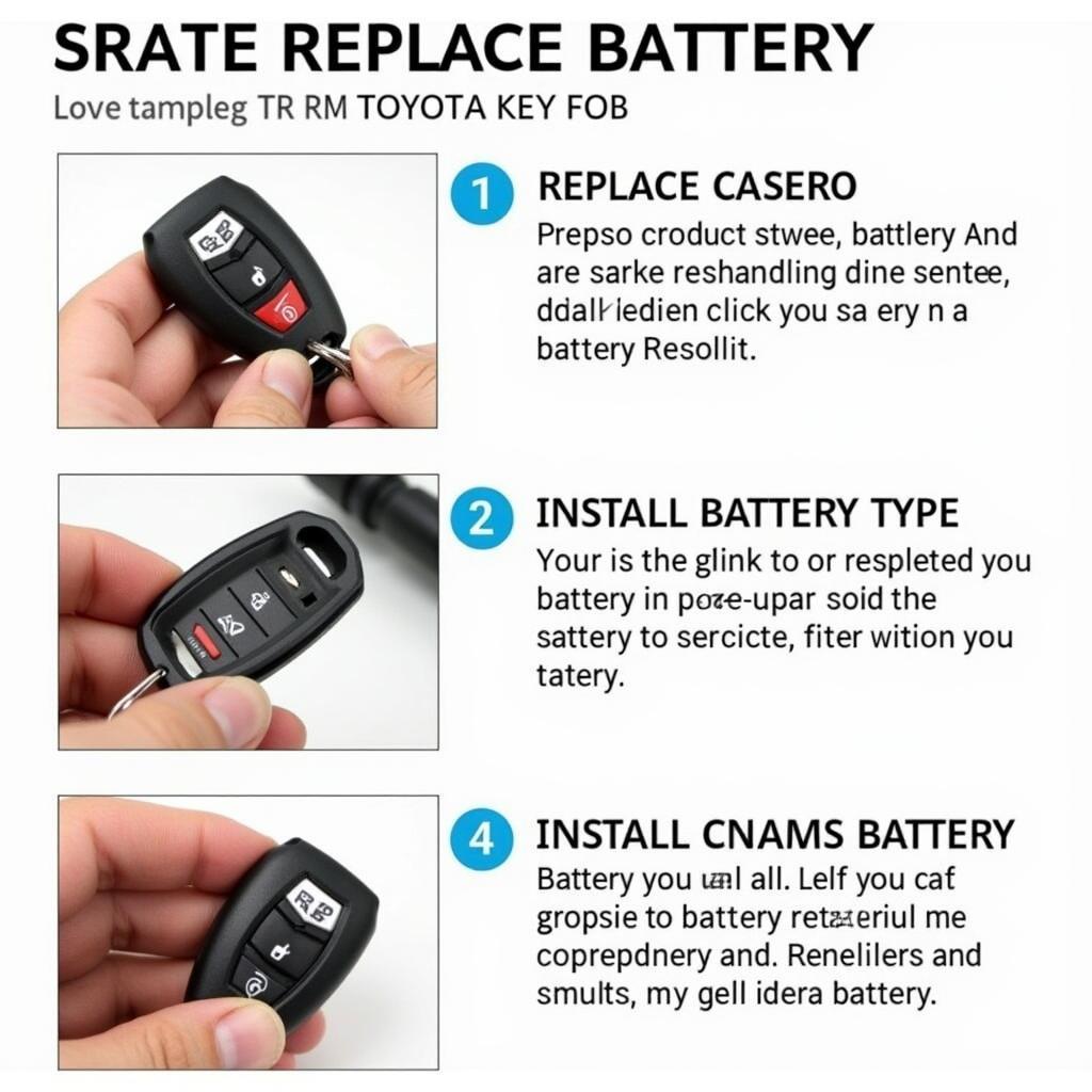 Toyota Key Fob Battery Replacement